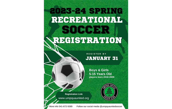 Spring Recreational Registration is OPEN